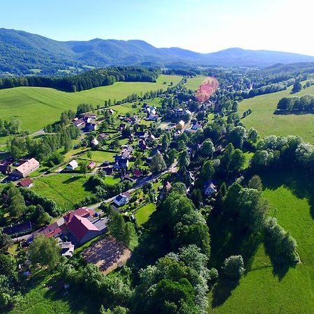 Pension Vzlet S Telocvicnou Lázně Libverda 외부 사진